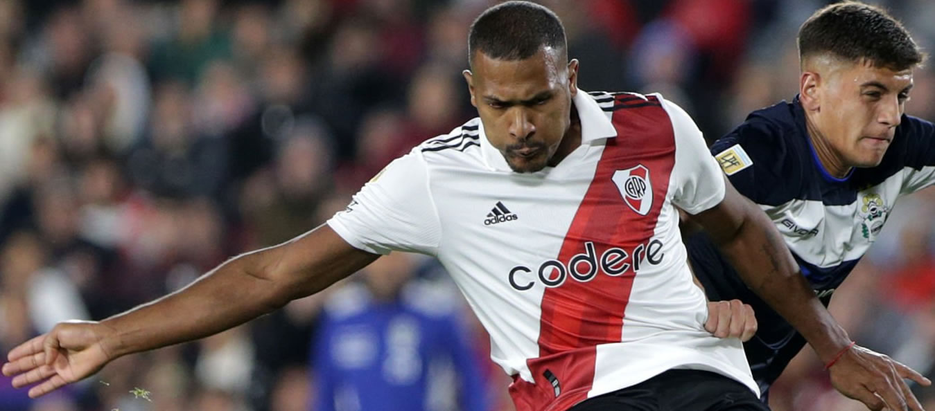 River de Rondón goleó a Gimnasia