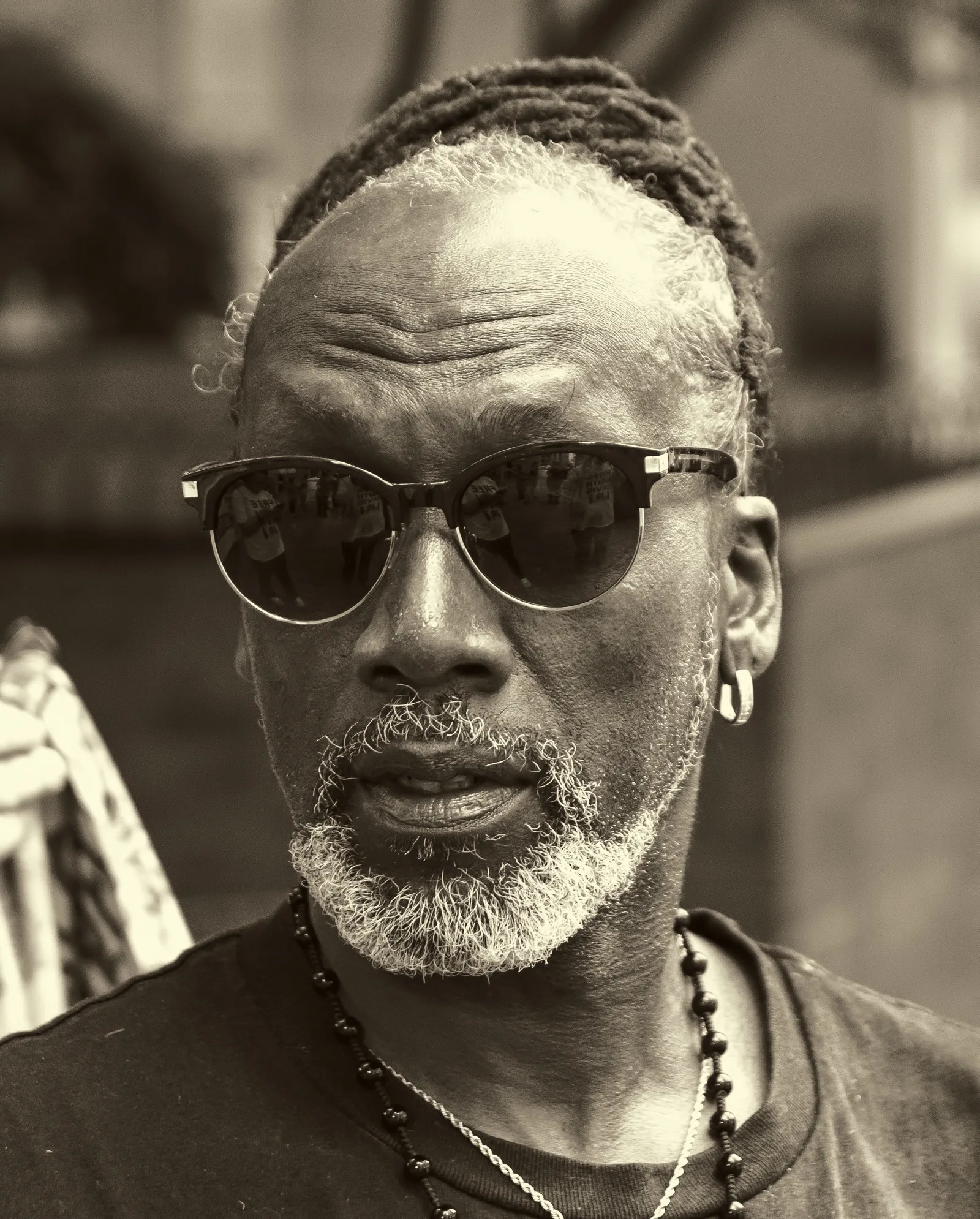 Duane Davis, también conocido como “Shorty”, activista político en Baltimore