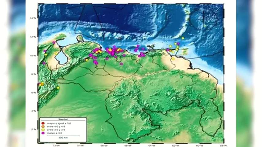 Funvisis reporta 1.445 sismos tras los terremotos del 24J