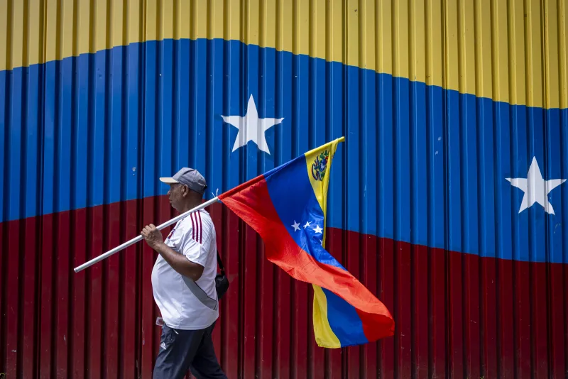 Jubilados y pensionados protestan en Caracas por salarios dignos