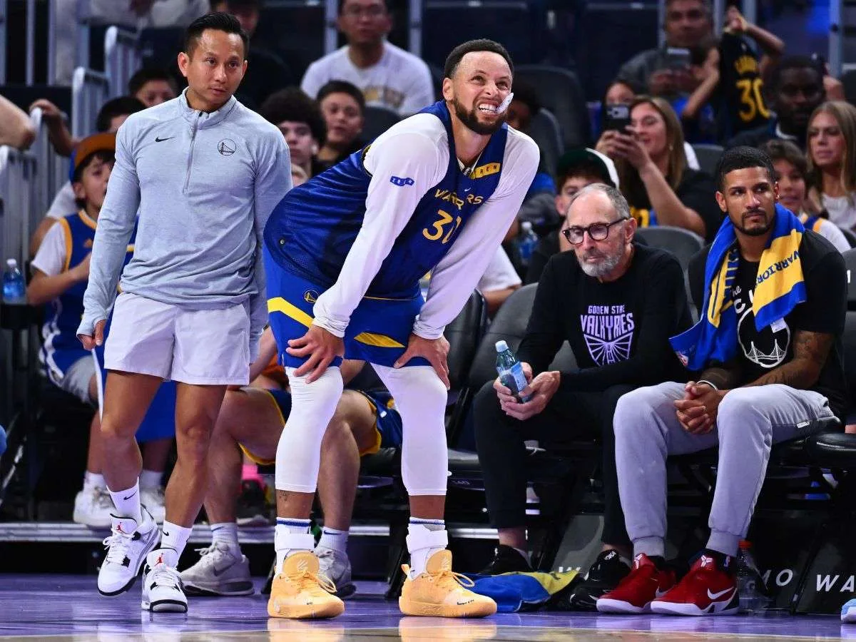Curry sale cojeando y enciende las alarmas en Golden State