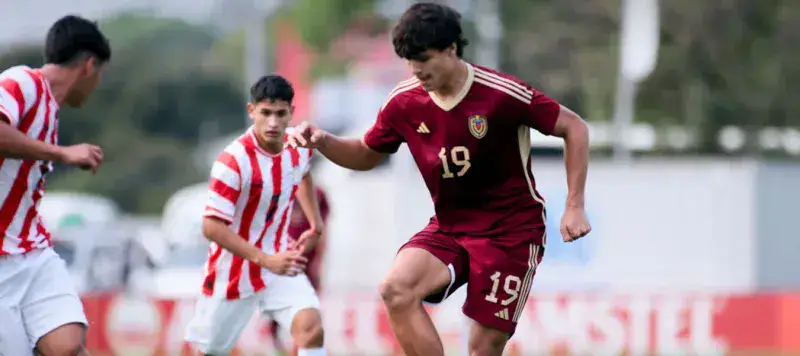 La Vinotinto sub-20 igualó en el segundo amistoso con Paraguay