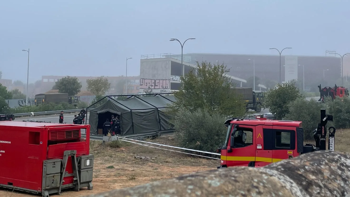 Toledo improvisa una morgue tras el choque de 68 víctimas