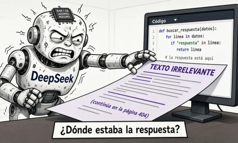 Estudio detecta fallas de precisión en modelos de DeepSeek