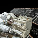 NASA Astronaut Space Satellite
