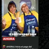 Inician pago del Ingreso Integral para la administración pública