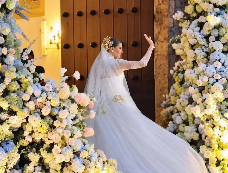 Ariadna Gutiérrez se casó en Cartagena con Guus Franke