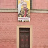 Bienvenido Papa Leon XIV Iglesia de las Calatravas Madrid 01