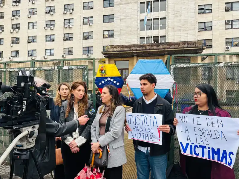 ONG piden en Argentina seguir causa por crímenes en Venezuela