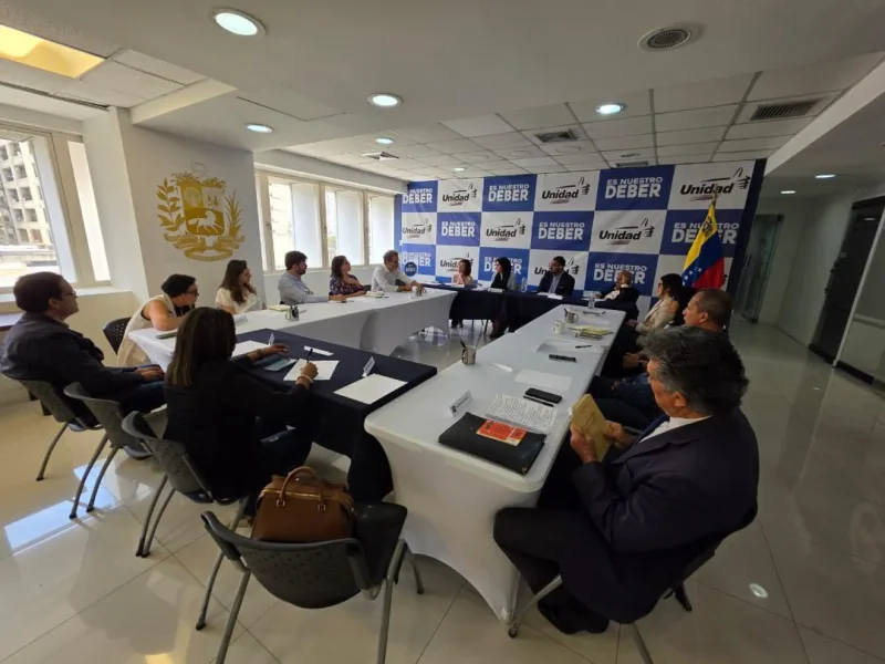 PUD exige CNE independiente y presenta Acuerdo de Unidad Nacional