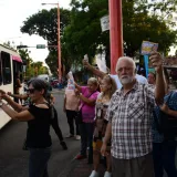 Vecinos de Fundación Mendoza protestaron por apagones diarios