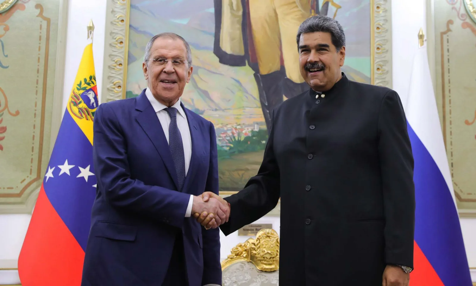 Lavrov y Maduro