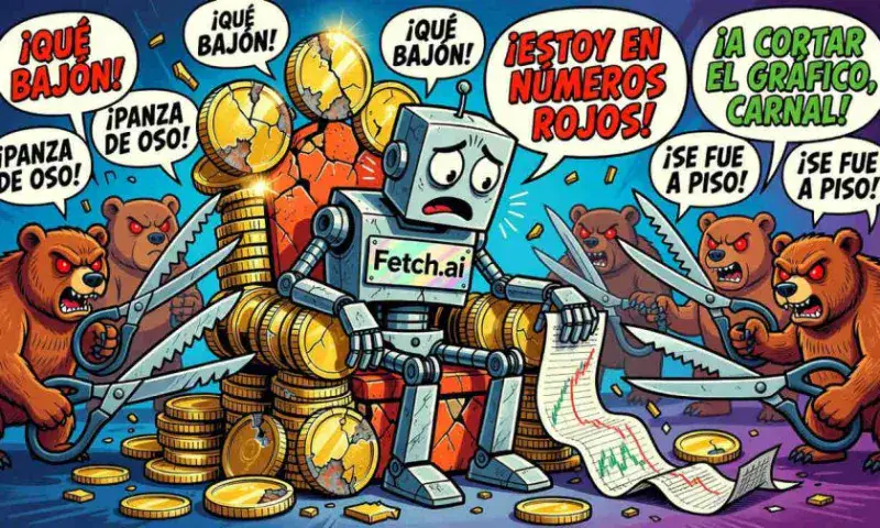 Fetch.ai cae 4,75% y mantiene presión vendedora en el mercado