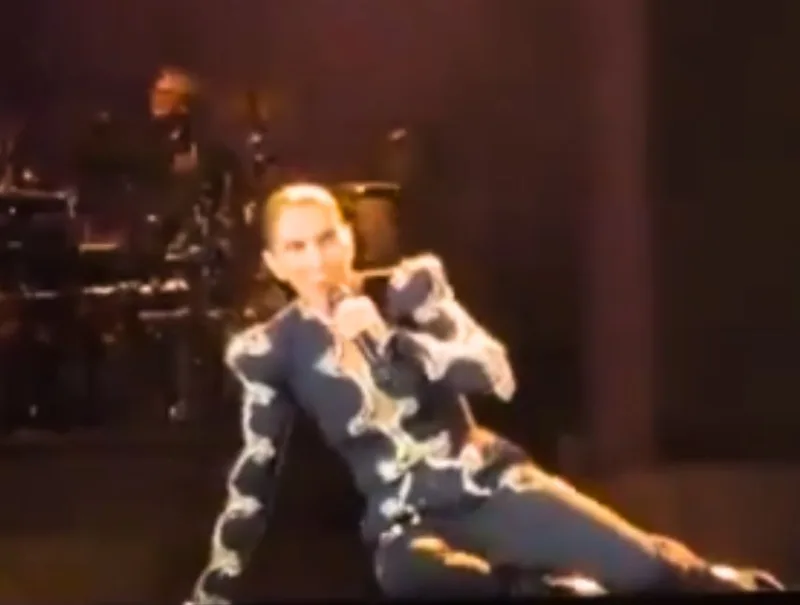 Céline Dion se recupera tras caer en su concierto de París y continúa