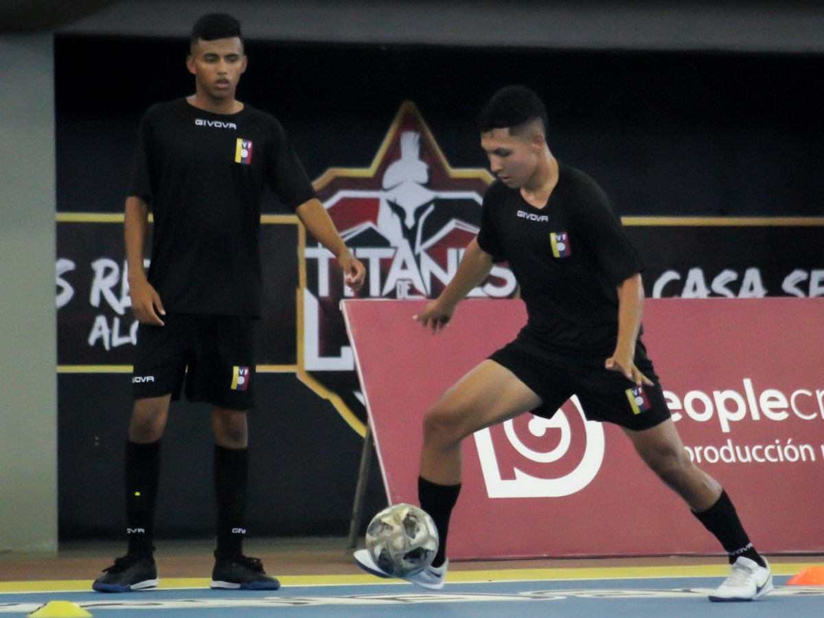 Vinotinto Futsal Sub 17 se alista para hacer historia