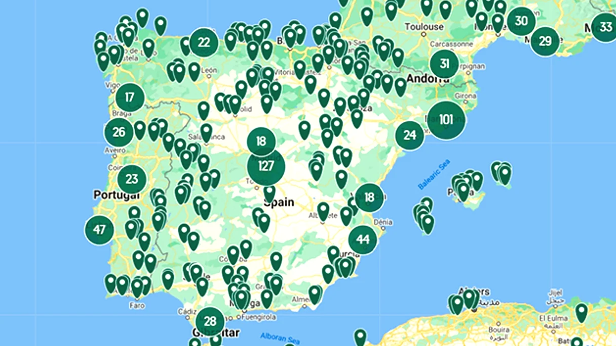 Así se activa en Google Maps el mapa de incendios en España