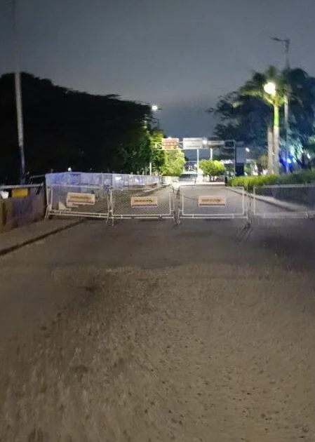 Denuncian falta de seguridad nocturna en el puente Simón Bolívar