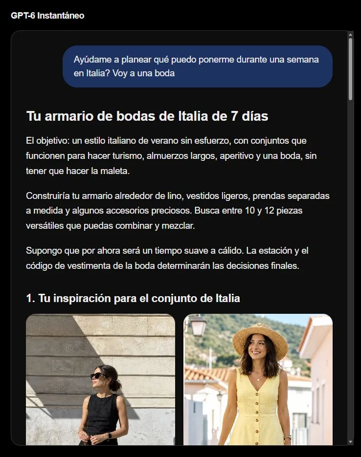ChatGPT suma respuestas visuales y herramientas interactivas