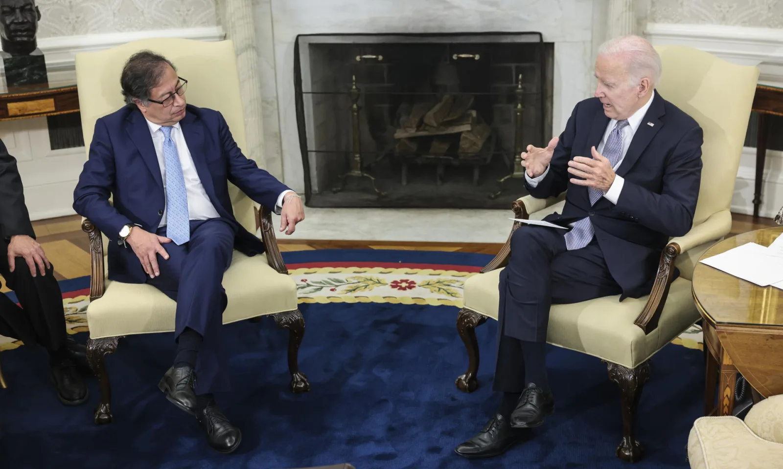 Petro le pide a Biden hablar de democracia, libertad y paz