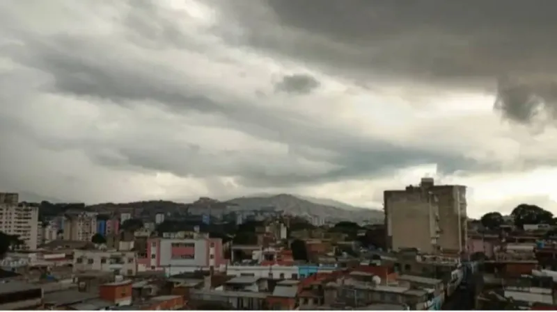 Inameh prevé lluvias y descargas eléctricas este 13 de octubre