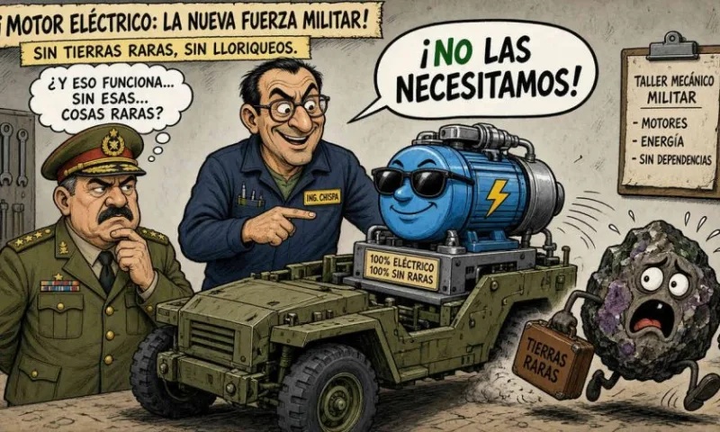 Motores sin tierras raras se mostrarán en AUSA 2026