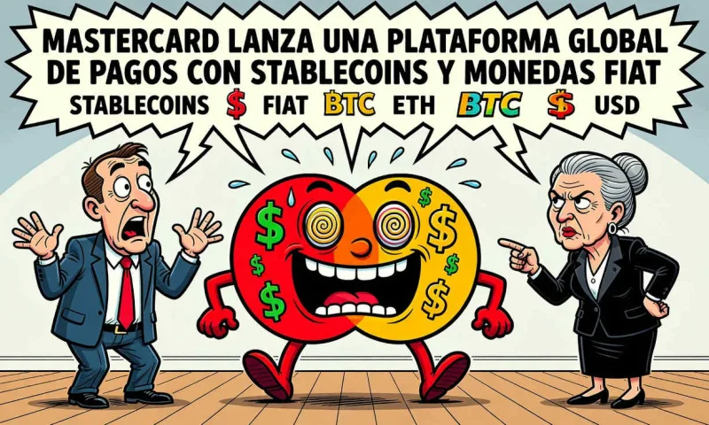 Mastercard integra pagos con stablecoins en su nueva plataforma