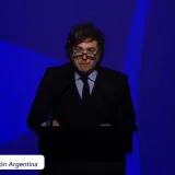 Milei agitó la disputa por Malvinas en una cena libertaria