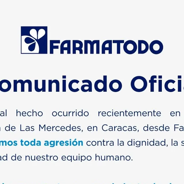 Publicación de Instagram de Farmatodo Venezuela