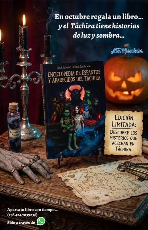 José Pulido presentará una enciclopedia de espantos del Táchira
