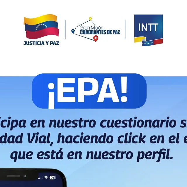 Publicación de Instagram de INTT Oficial 🇻🇪