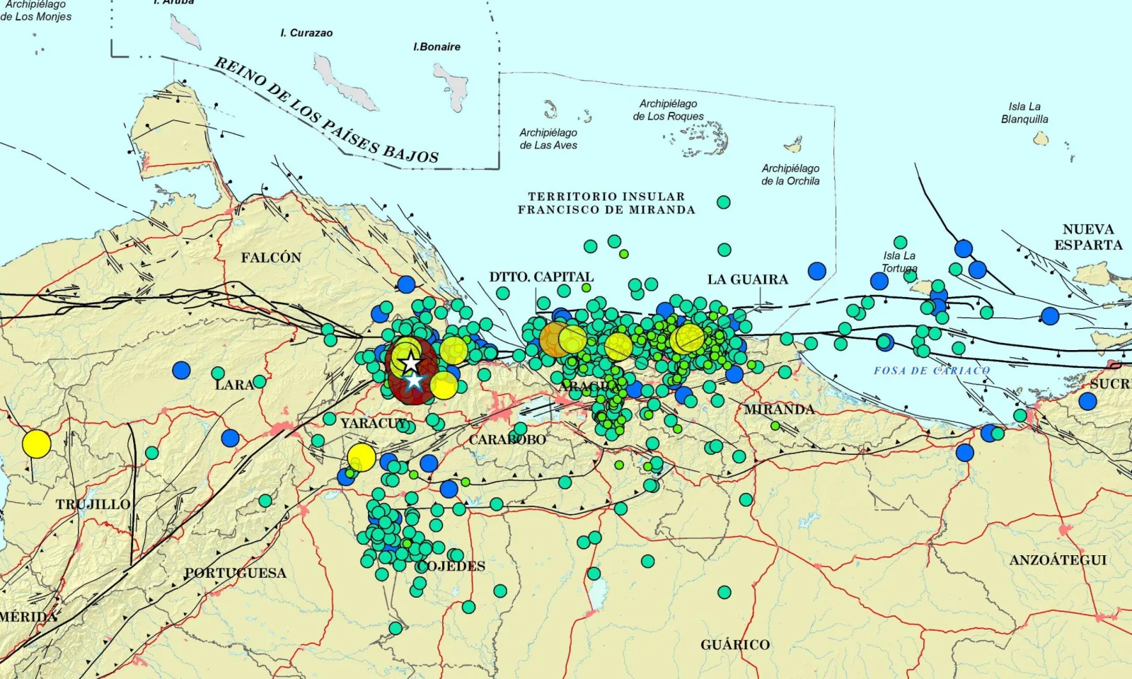 Funvisis reporta 1.445 sismos tras los terremotos del 24J