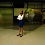 Nathalie Quintero destaca en la integración del cohete SLS