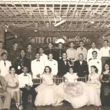 File:De izq., a der., Francisco Verdugo Falquez, Rodolfo Monjaráz Buelna, Gloria Acuña reina de los juegos florales de la universidad de Sinaloa, vate Reyes Ruiz. (10463979353).jpg