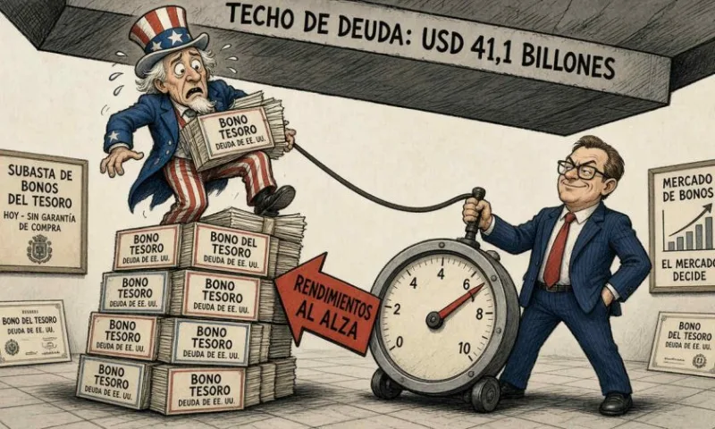 La deuda de EE. UU. se vuelve más sensible al alza de tasas