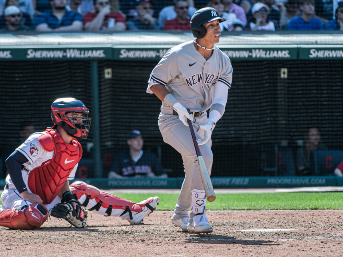 Oswaldo Cabrera fue el héroe de los Yankees
