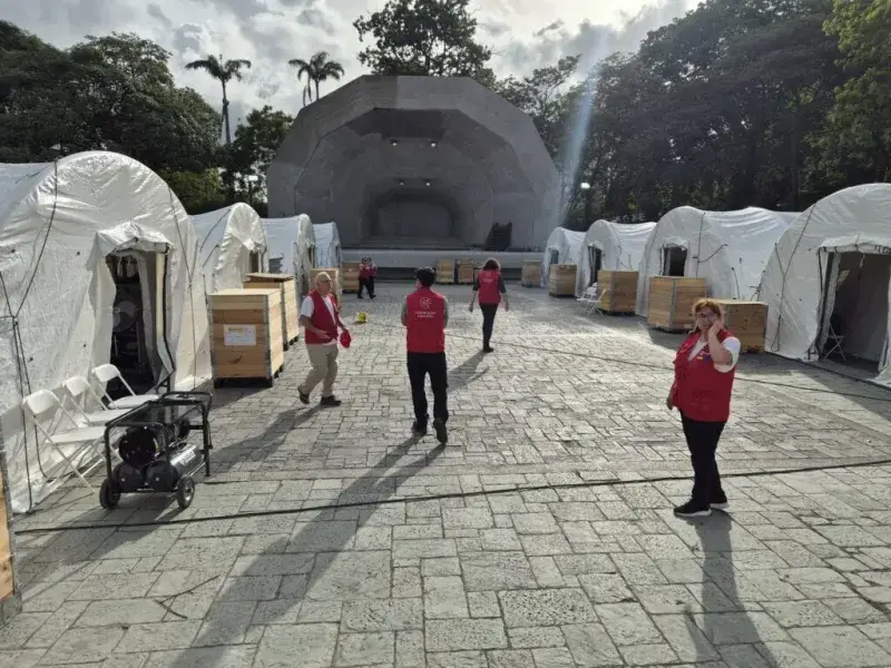 España activa hospital START en Caracas por sismos