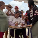Comunidades votan en la Consulta Nacional en Cacique Mara
