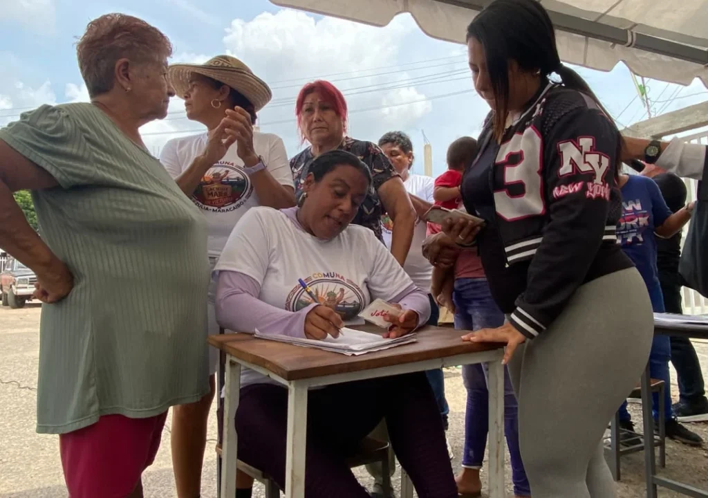 Comunidades votan en la Consulta Nacional en Cacique Mara