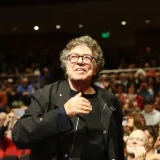 El cantautor Piero durante el Concierto por la Paz en el Centro Cultural Kirchner