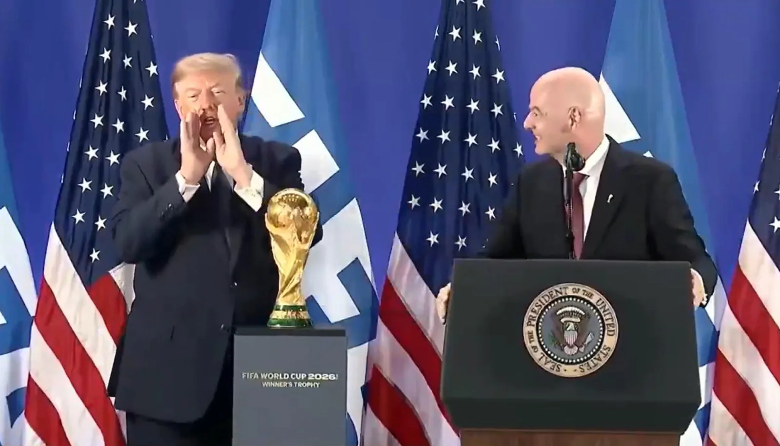 Trump felicita récords del Mundial y sugiere sede en EE. UU
