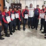 Bomberos de Ureña ascendieron a varios funcionarios
