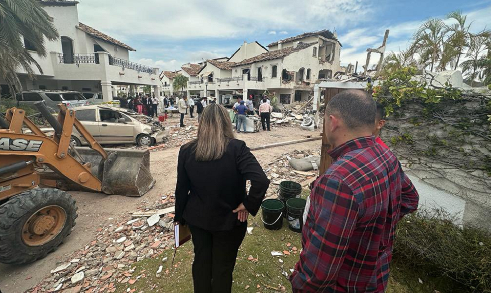 Investigan explosión de mansión de Ernesto Guevara en Lechería