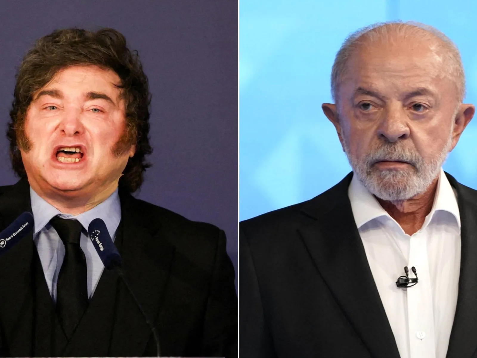 Milei ataca a Lula tras sus dichos sobre la carne de burro