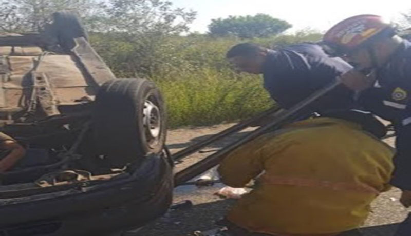 Volcamiento en la «U» con Av. 63 de Lagunillas deja 5 heridos