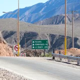 Señales de tránsito en la provincia de Jujuy, Argentina
