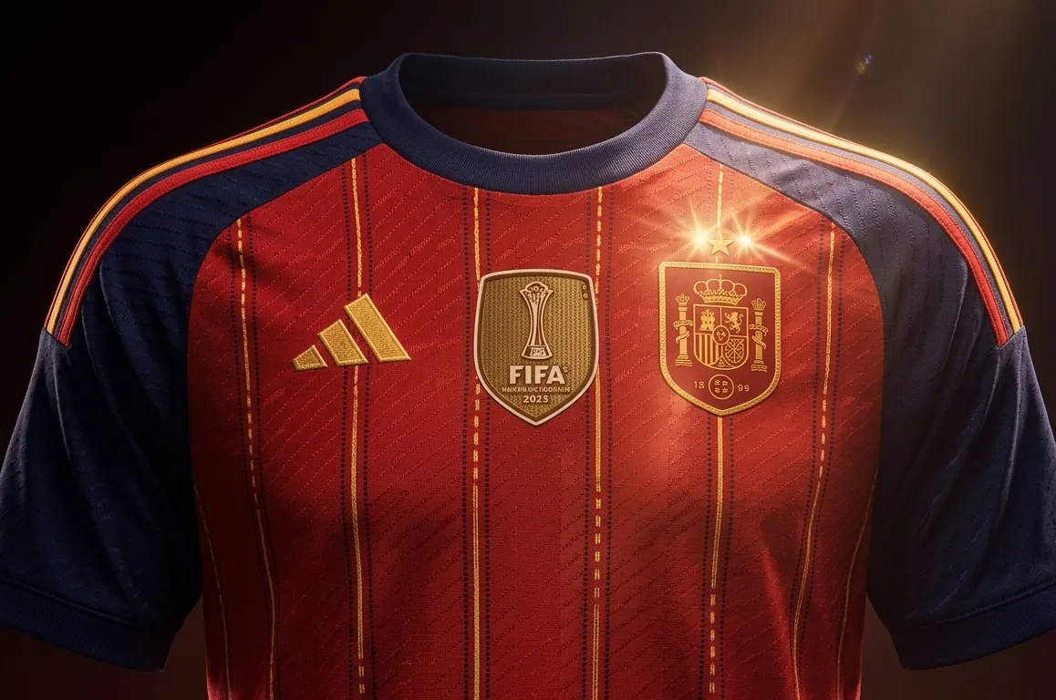 España lanzará su camiseta bicampeona con doble estrella