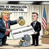 Trump distingue a Musk, Huang, Brin, Su, Dell y Nadella