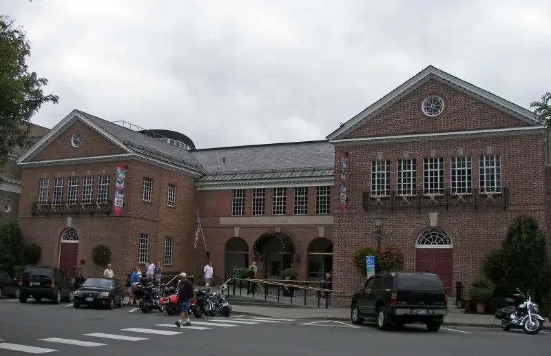 Edificio del Salón de la Fama del Béisbol en Cooperstown, Nueva York