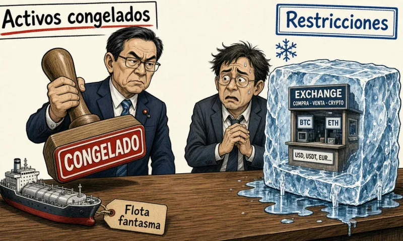Japón añade a Garantex a su lista de activos congelados