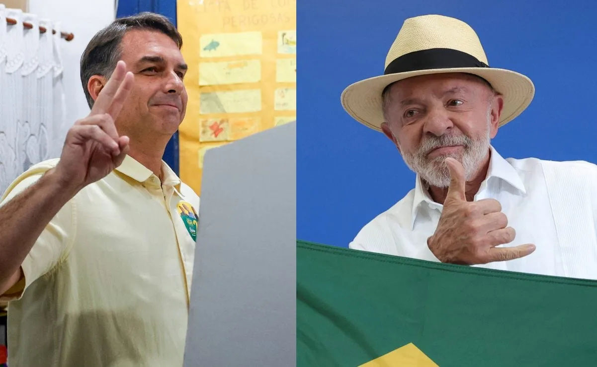 Brasil va a un balotaje cerrado entre Lula y Flávio Bolsonaro